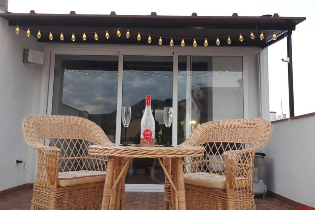 Apartamento Casa Con Vistas Al Campo Y Cocina Con Terraza Villanueva de San Juan Eksteriør bilde