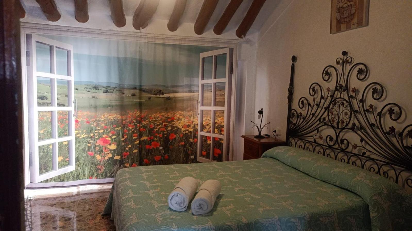 Apartamento Casa Con Vistas Al Campo Y Cocina Con Terraza Villanueva de San Juan Eksteriør bilde